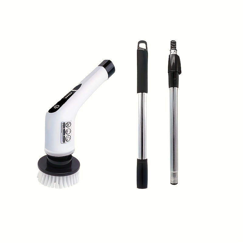Electric Rotary Scrubber – Cordless Spin Scrubber with Dual Adjustable Speeds