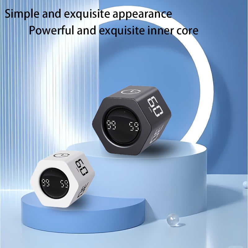 New 60-Minute Digital Timer with Type-C Charging & Large Display