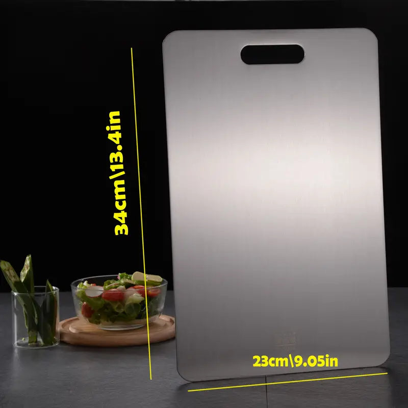 Premium Stainless Steel Cutting Board for Kitchen Modern Kitchen Essential