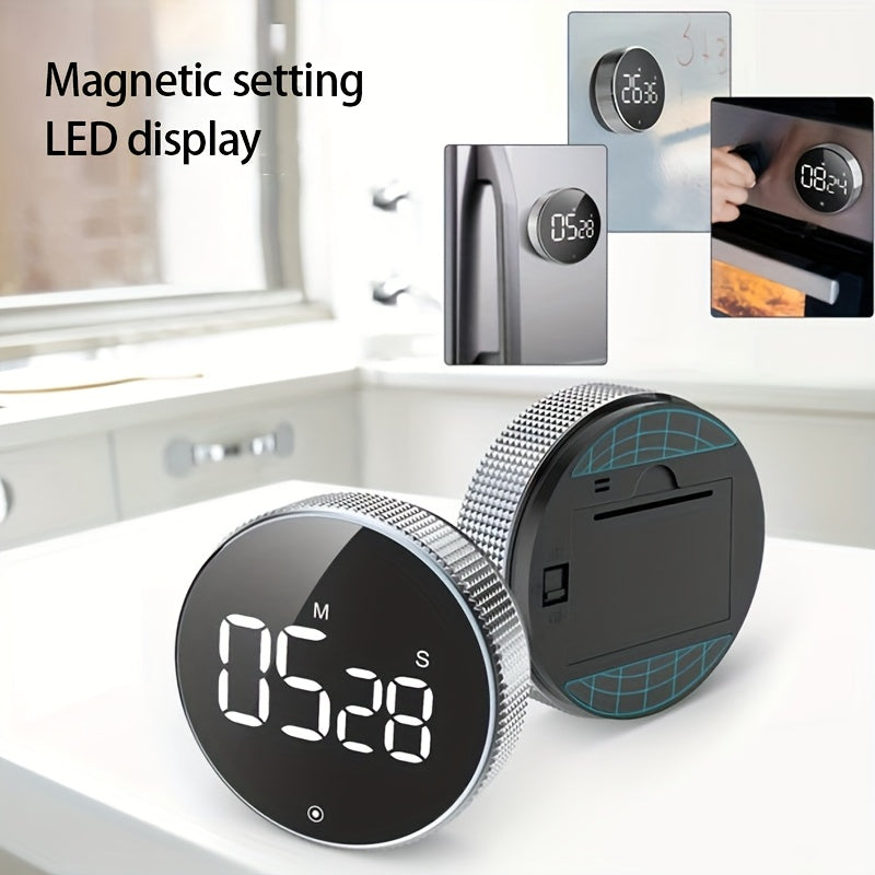 Magnetic Rotating Electronic Timer: