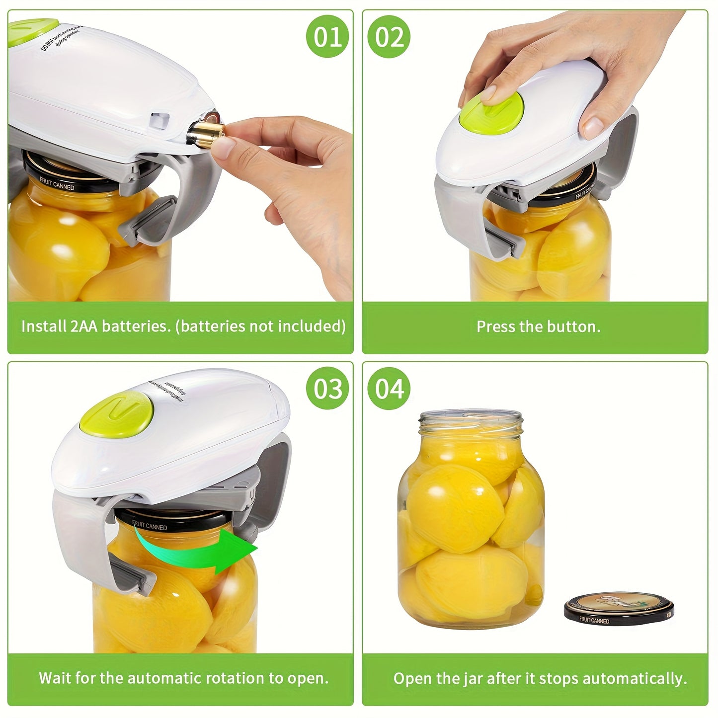 Electric Can Opener, Kitchen Gadget