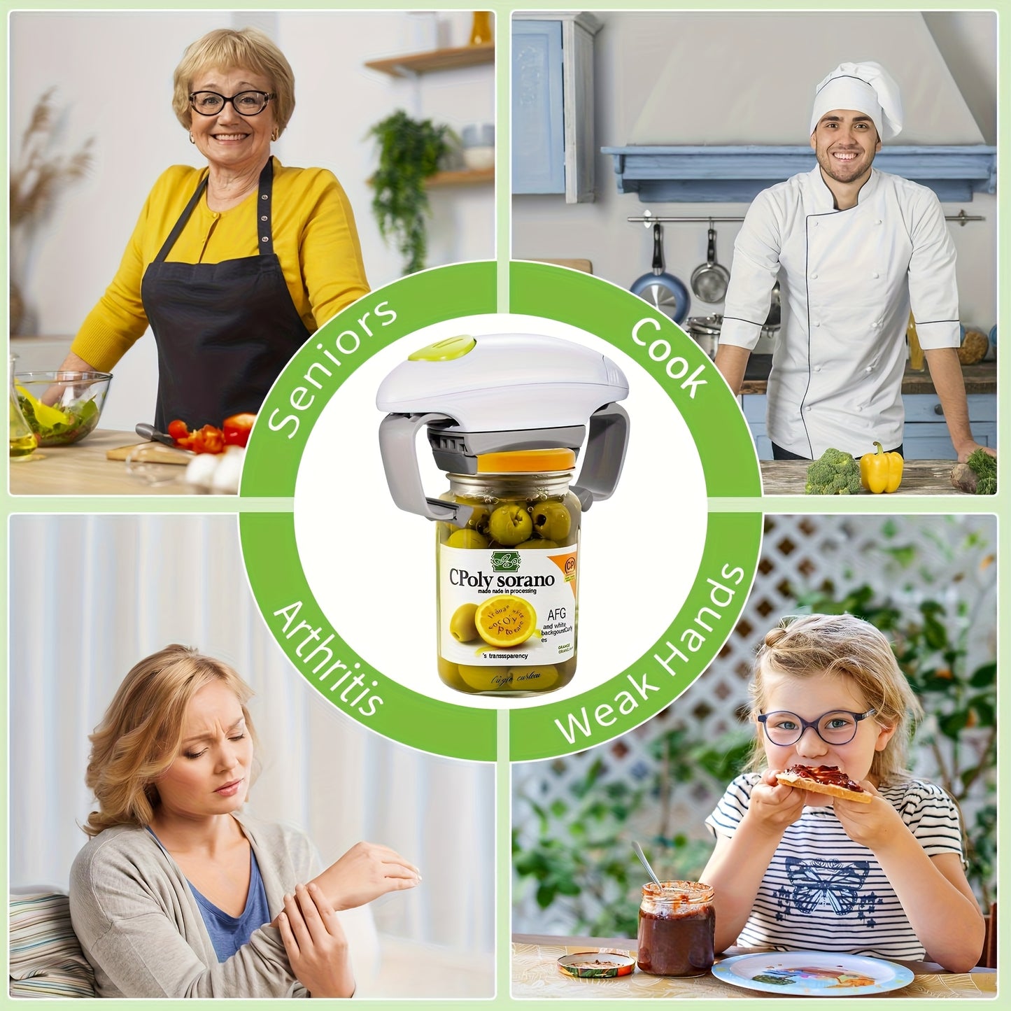 Electric Can Opener, Kitchen Gadget