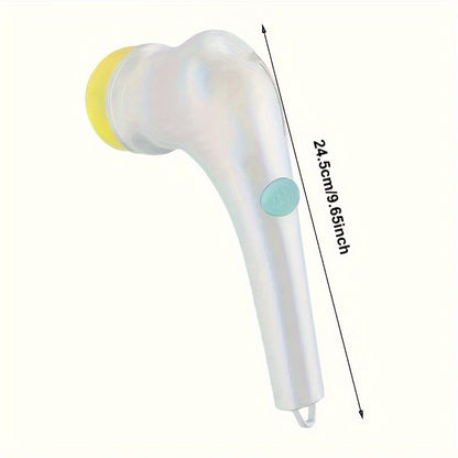Electric Rotary Brush with 5 Replaceable Brush Heads