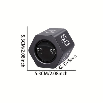 New 60-Minute Digital Timer with Type-C Charging & Large Display