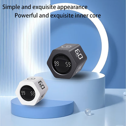 New 60-Minute Digital Timer with Type-C Charging & Large Display