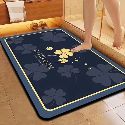 Luxury Anti-Slip Bathroom Mat – Quick Dry & Absorbent Floor Rug