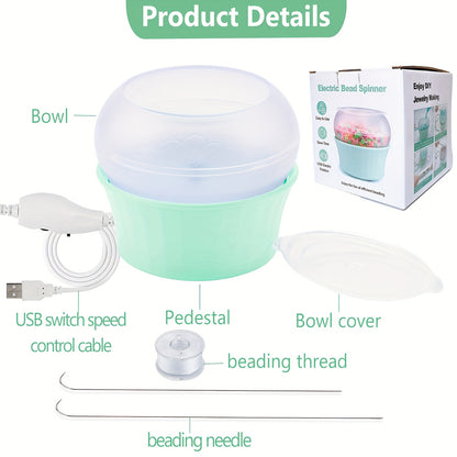 USB-powered bead machine, automatic beading machine, DIY tool for weaving beads