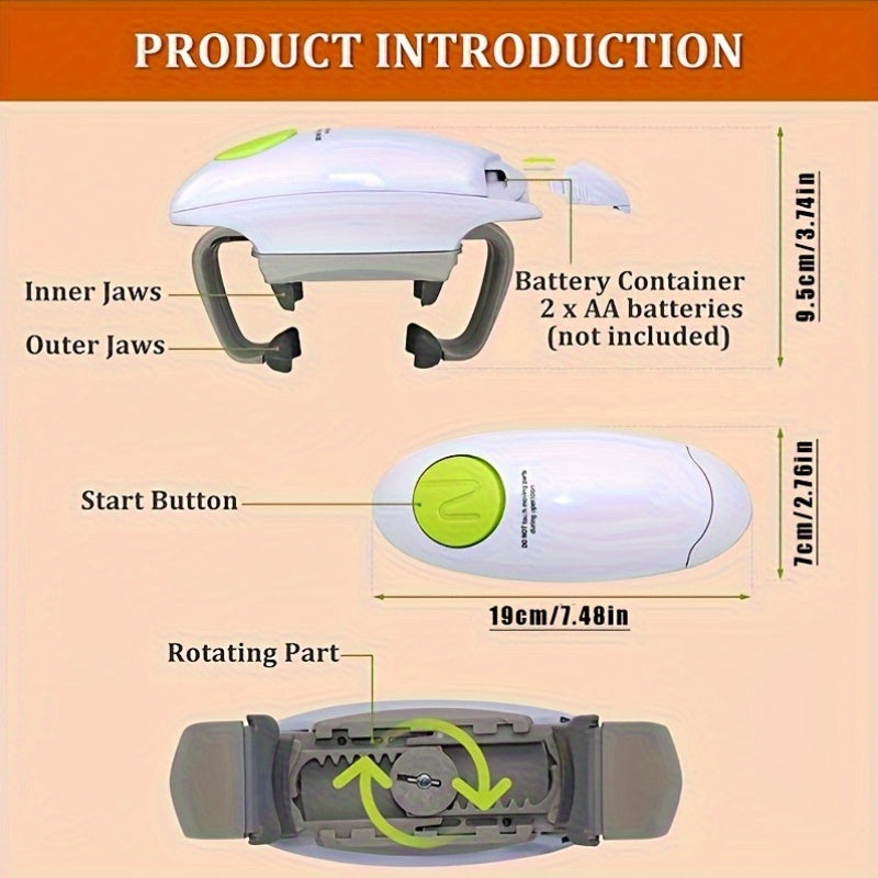 Electric Can Opener, Kitchen Gadget